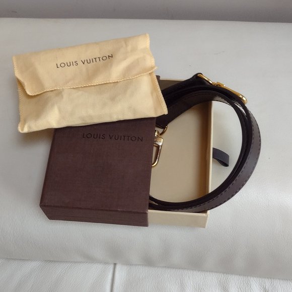 🌹authentic Louis Vuitton Ebene shoulder strap - Picture 7 of 14